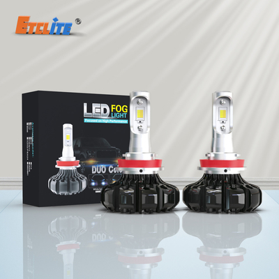 IP68 H8 H9 Led High Beam 3000k Color Temperature Aluminum Alloy Material