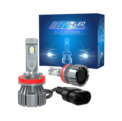 I6C H7 12v 55w Car LED Headlight Bulbs With 12000RPM Turbo Cool Fan