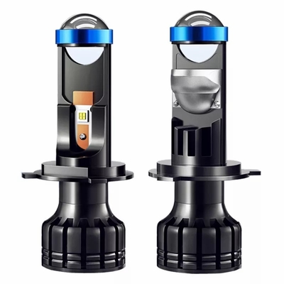 Led-koplampen High Power H4 Mini-projectorlampen H7 Mini Bi Led-laserprojectorlens H7 H4